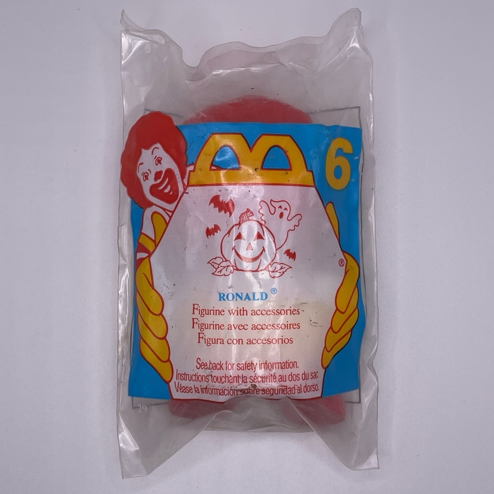 Vintage 1990’s Ronald McDonald Chicken Mcnugget Happy Meal Toy MIP